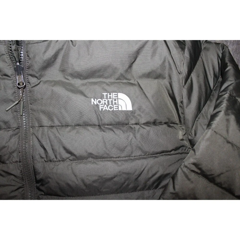 THE NORTH FACE MEN'S MINOQUA DOWN ZIP UP JACKET TAUPE GREEN NWT SZ‎ XL